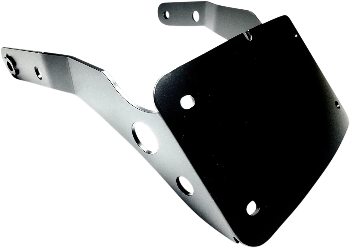 Curved License Plate Holder