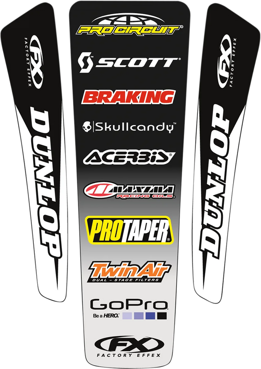 Universal Rear Fender Decal Kit