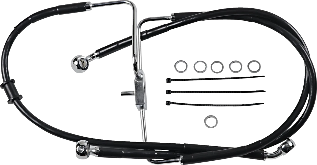 Extended Length Stainless Steel Brake Line