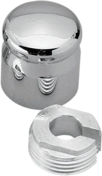 Chrome Billet Choke Cable Knob Cover