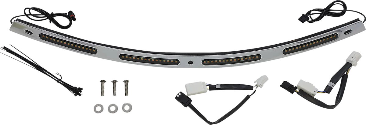 Genesis® 4 Dynamic LED Batwing Windshield Trim