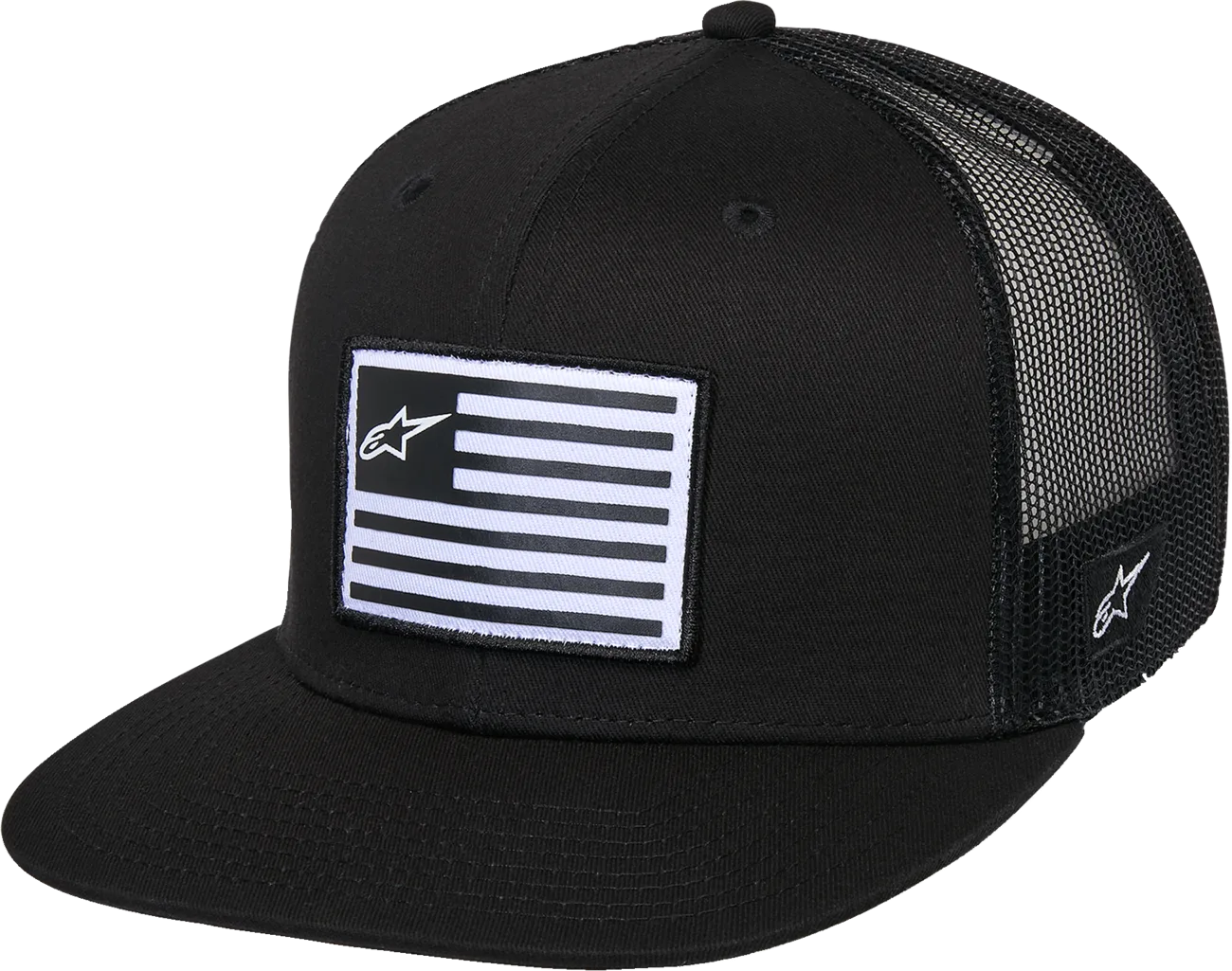 Flag Flat Trucker Hat