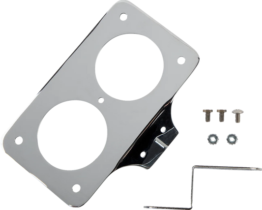 Laydown License Plate Mount
