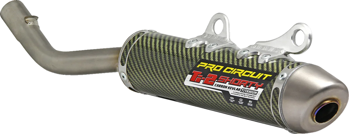 Ti-2 Shorty Slip-On Silencer