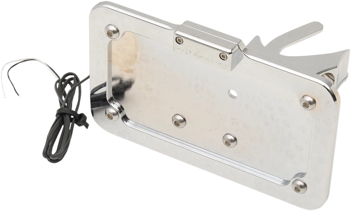 Side-Mount License Plate