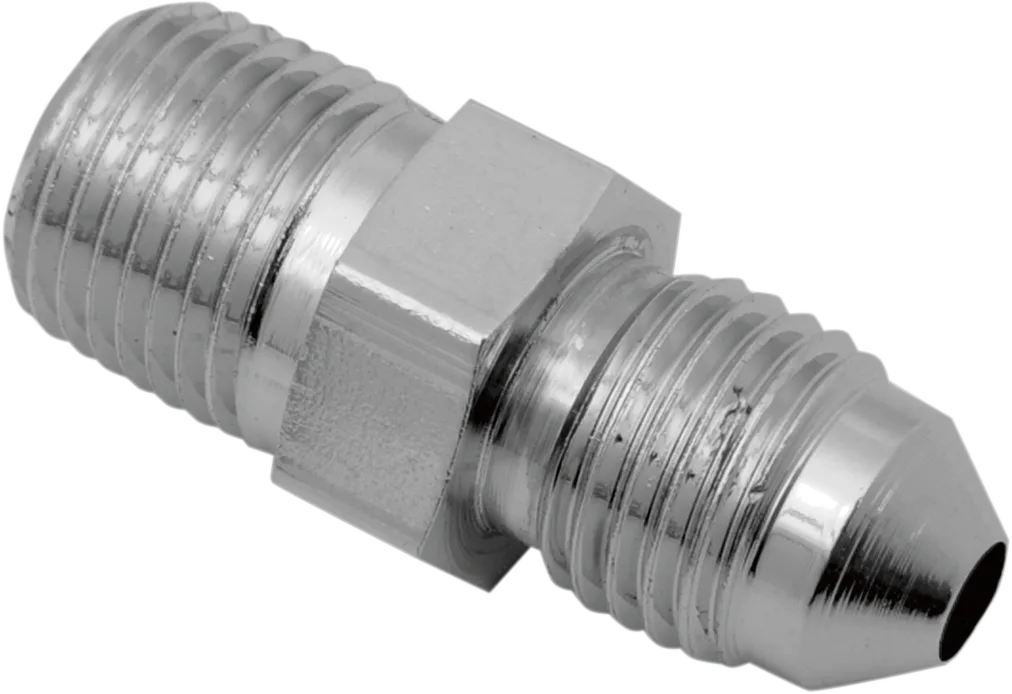 Chrome Steel Brake Line Fitting