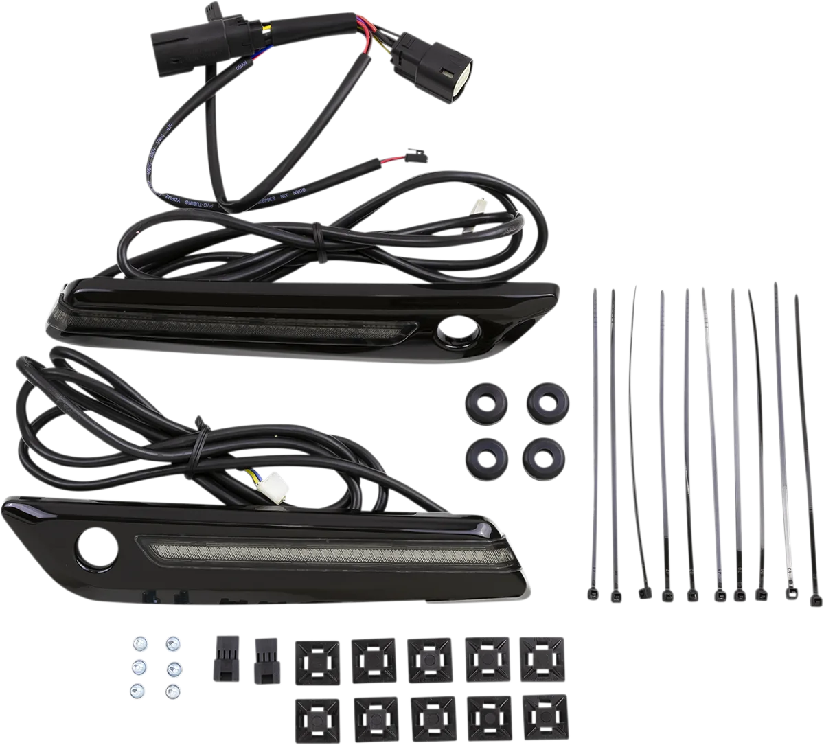 LED Saddlebag Hinge Covers
