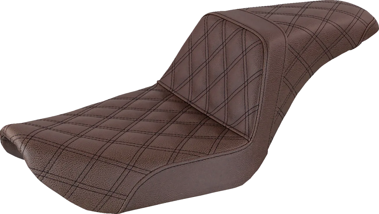 Step-Up Seat — Full Lattice Stitch