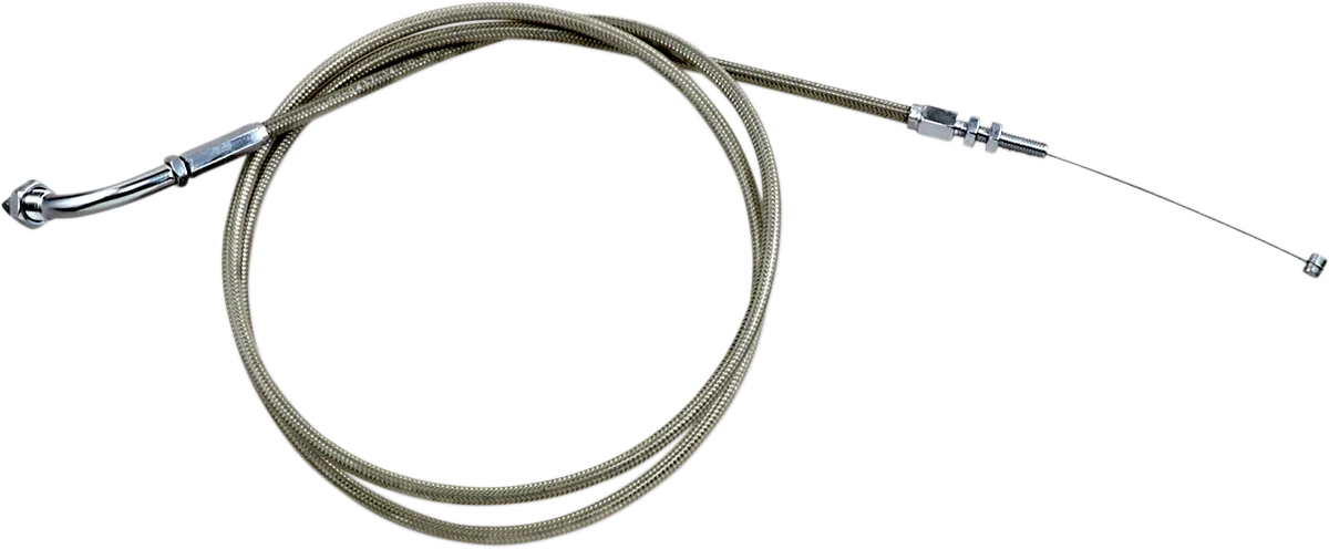 Armor Coat Stainless Steel Throttle/Idle Cable for Cruisers