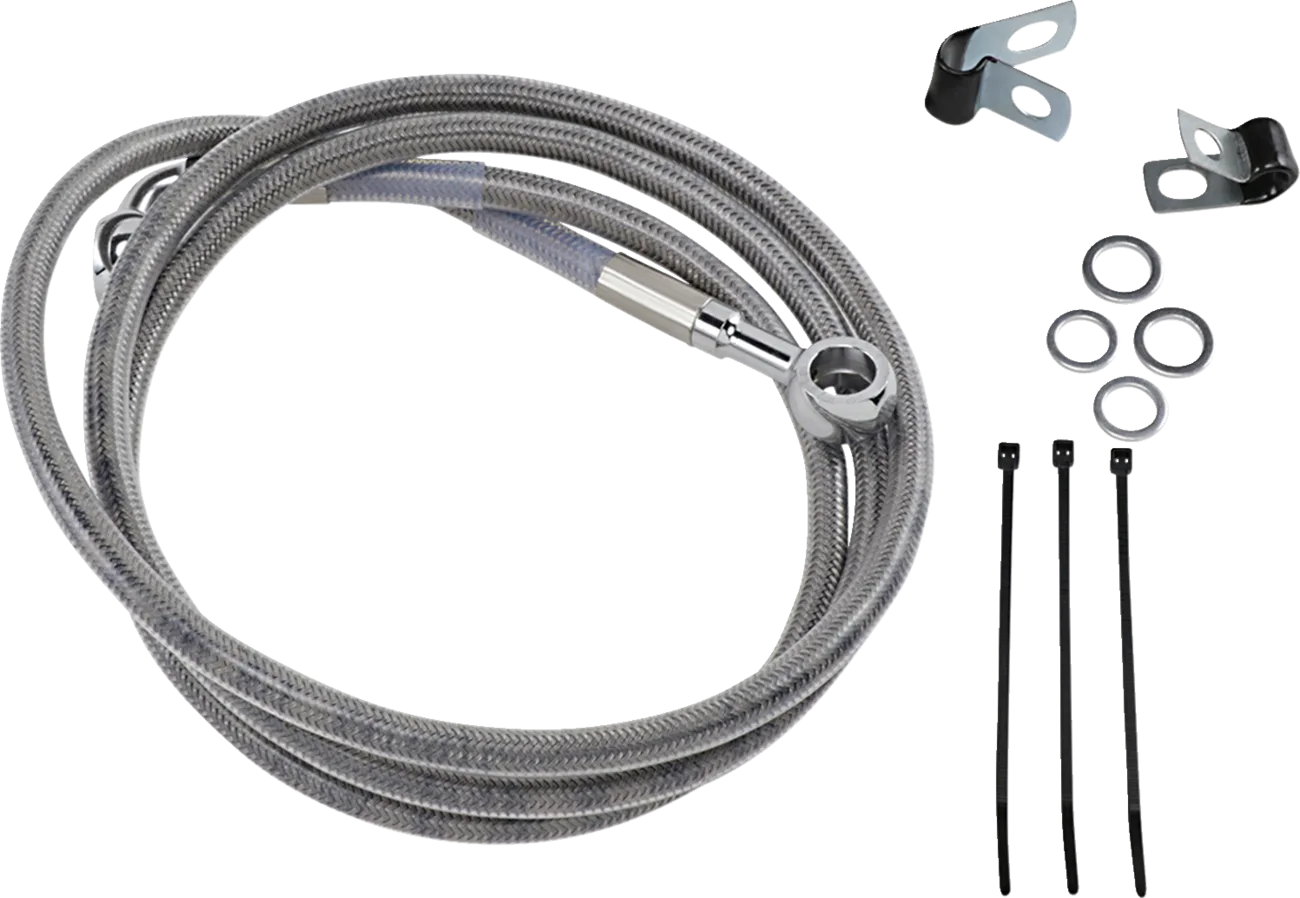 Extended Length Stainless Steel Brake Line Kit