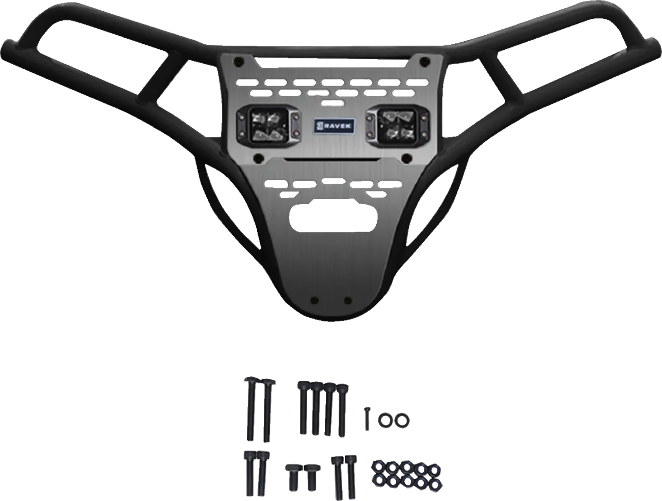 Front Bumper/Skid Plate with Lights