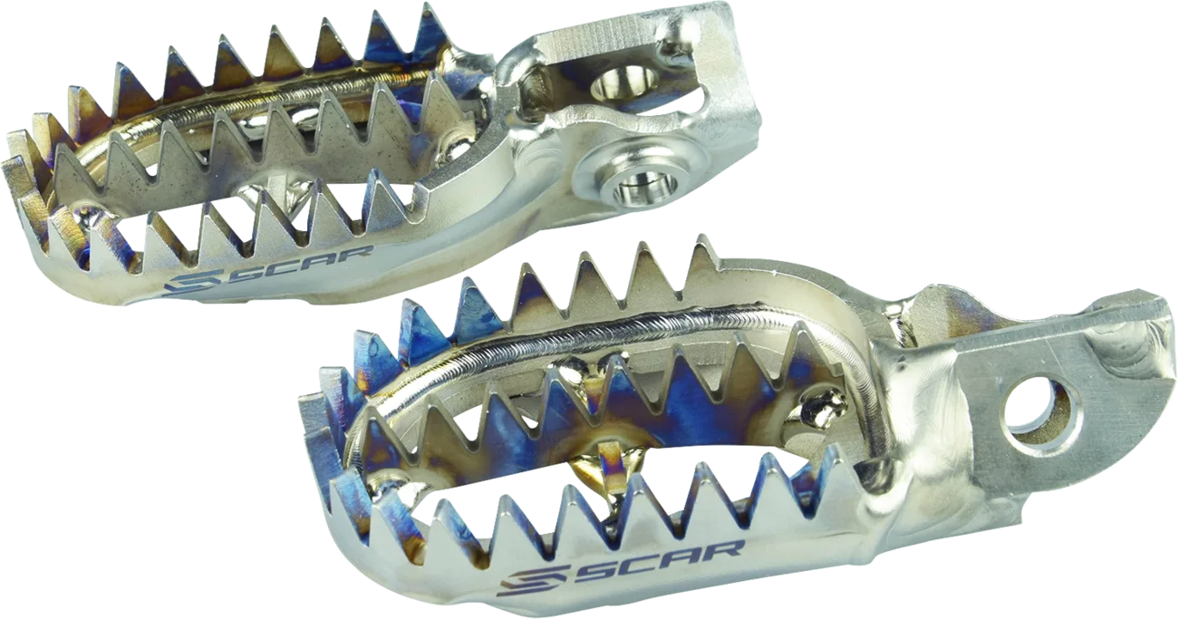 Gripper Titanium Foot Pegs