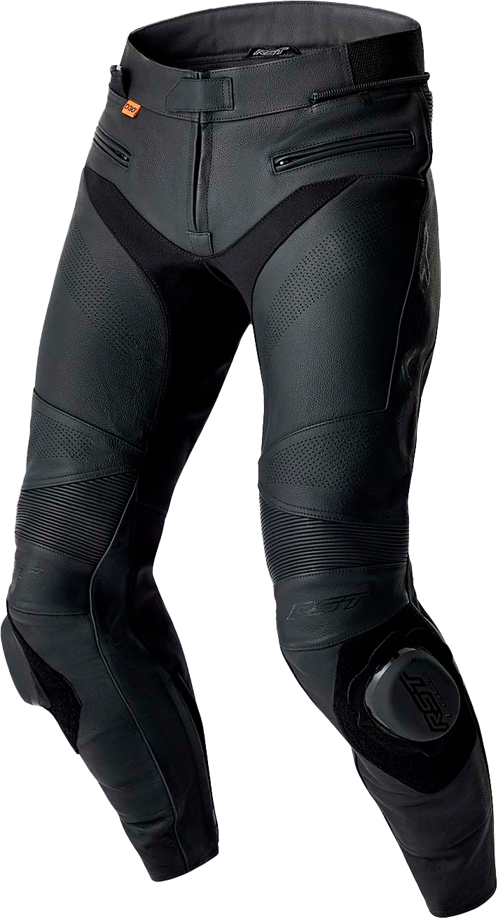 S1 D3O SL LEATHER PANTS BLACK SM