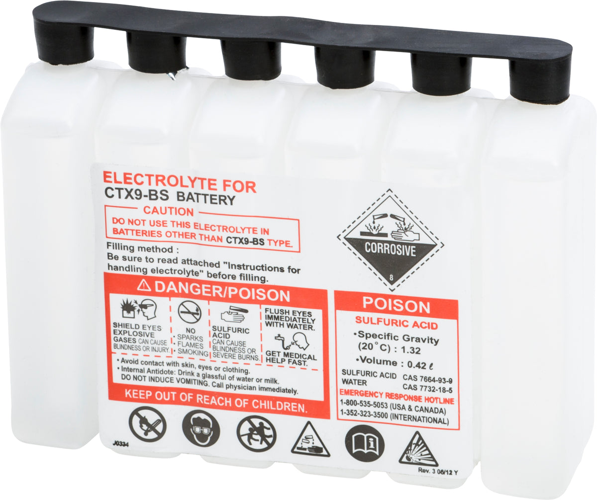 Sealed Battery Electrolyte Pack