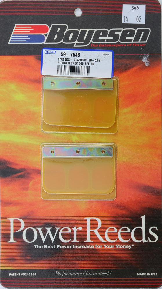 Dual Stage Power Reeds