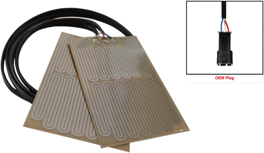 High Power Grip Heater Element Kit with OEM Connector