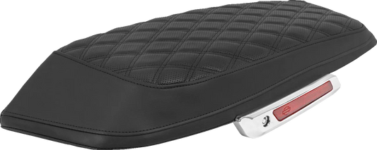Lattice Stitched Saddlebag Lid Covers