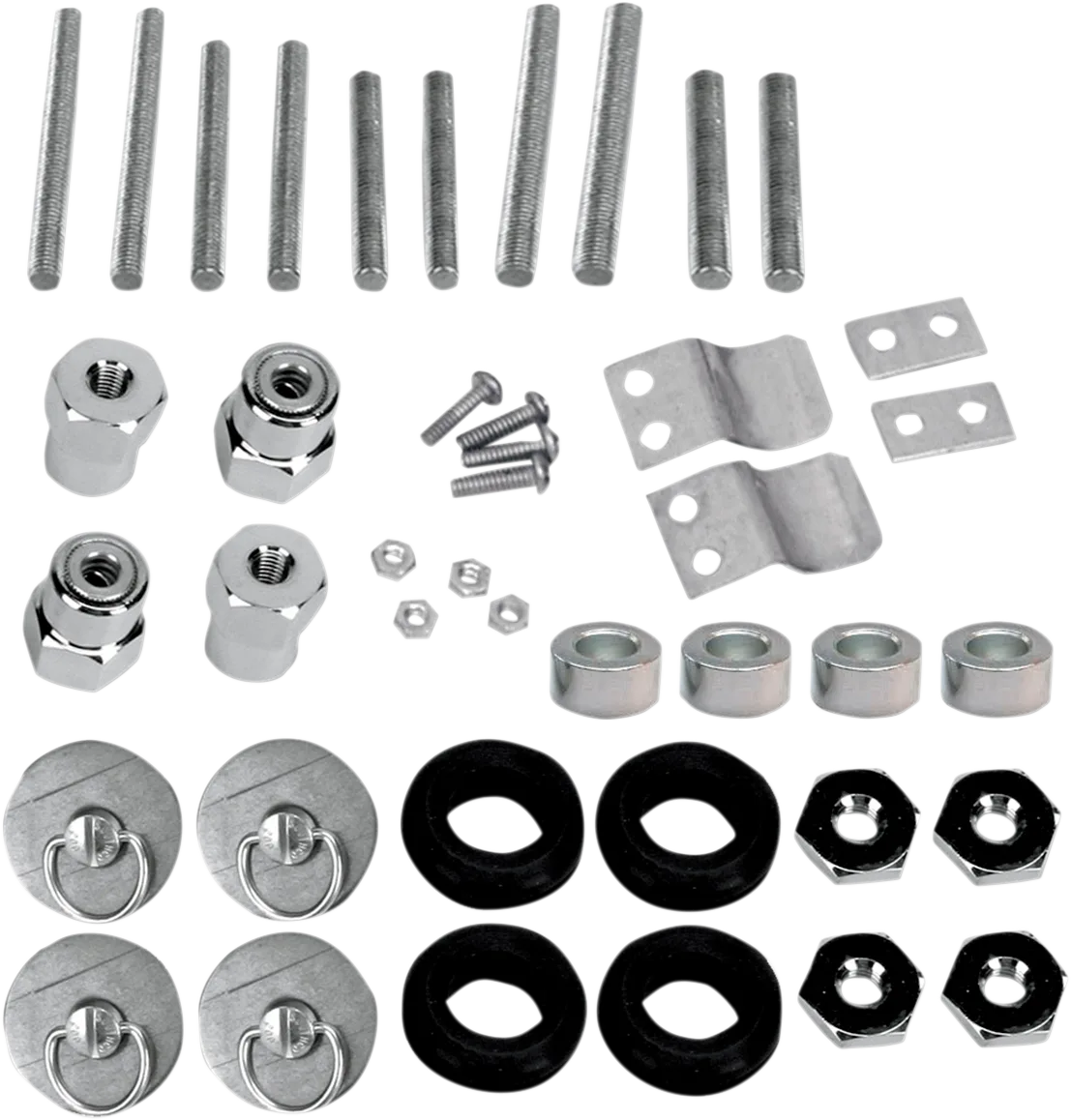 S4 Quick-Disconnect Saddlebag Docking Post and Fastener Kit