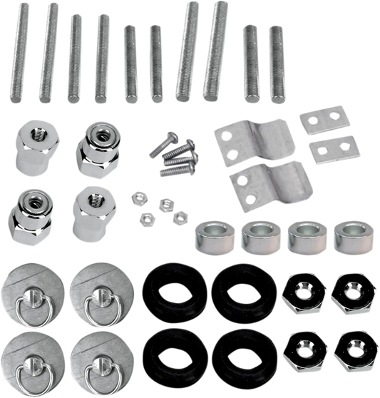 S4 Quick-Disconnect Saddlebag Docking Post and Fastener Kit