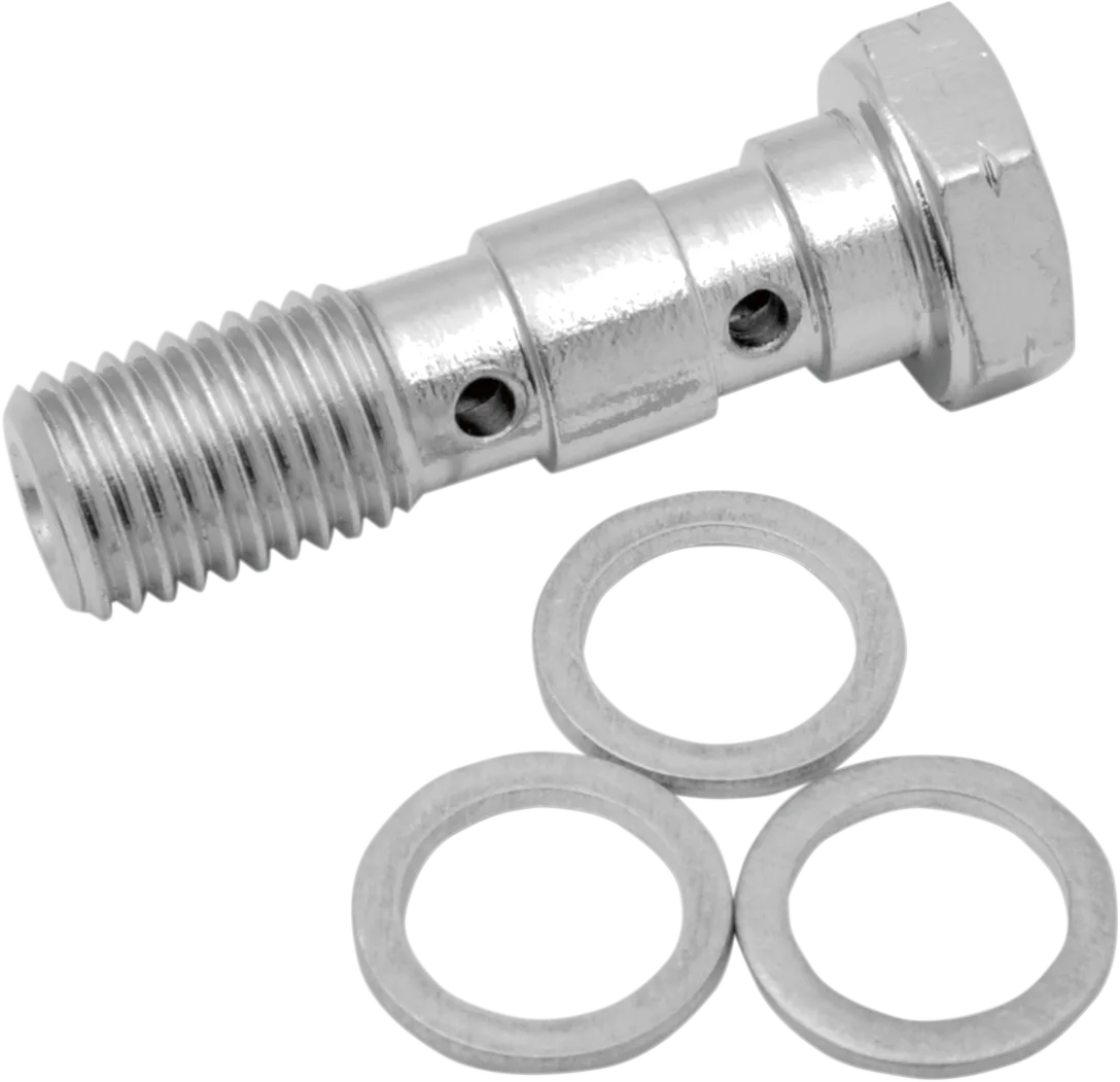 Universal Chrome Steel Banjo Bolt