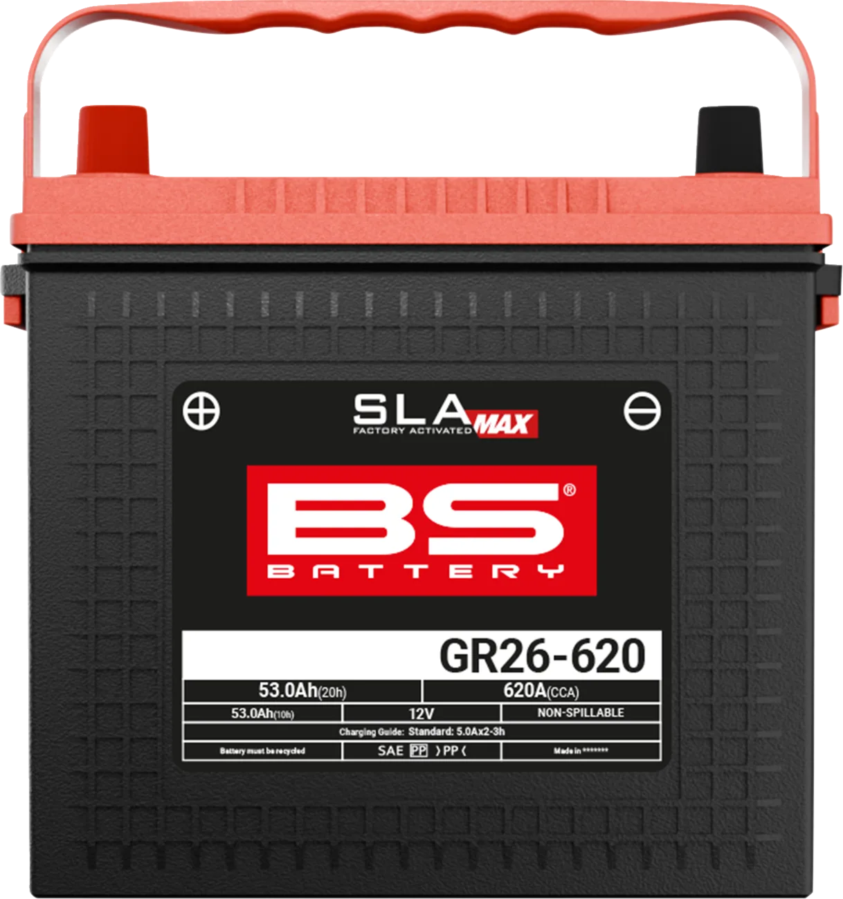 SLA MAX Factory- Activated AGM Maintenance-Free Battery