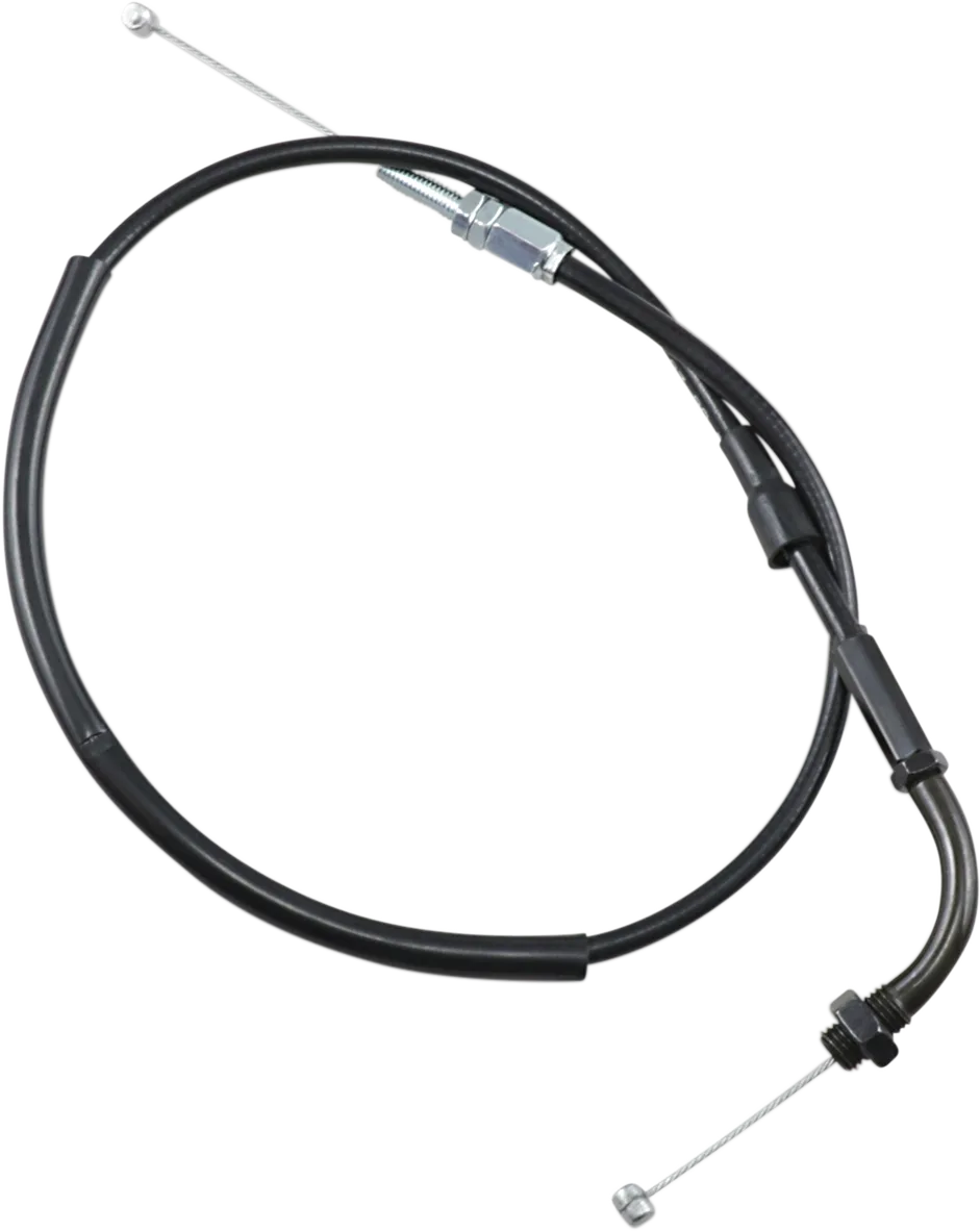 Black Vinyl Throttle Cable