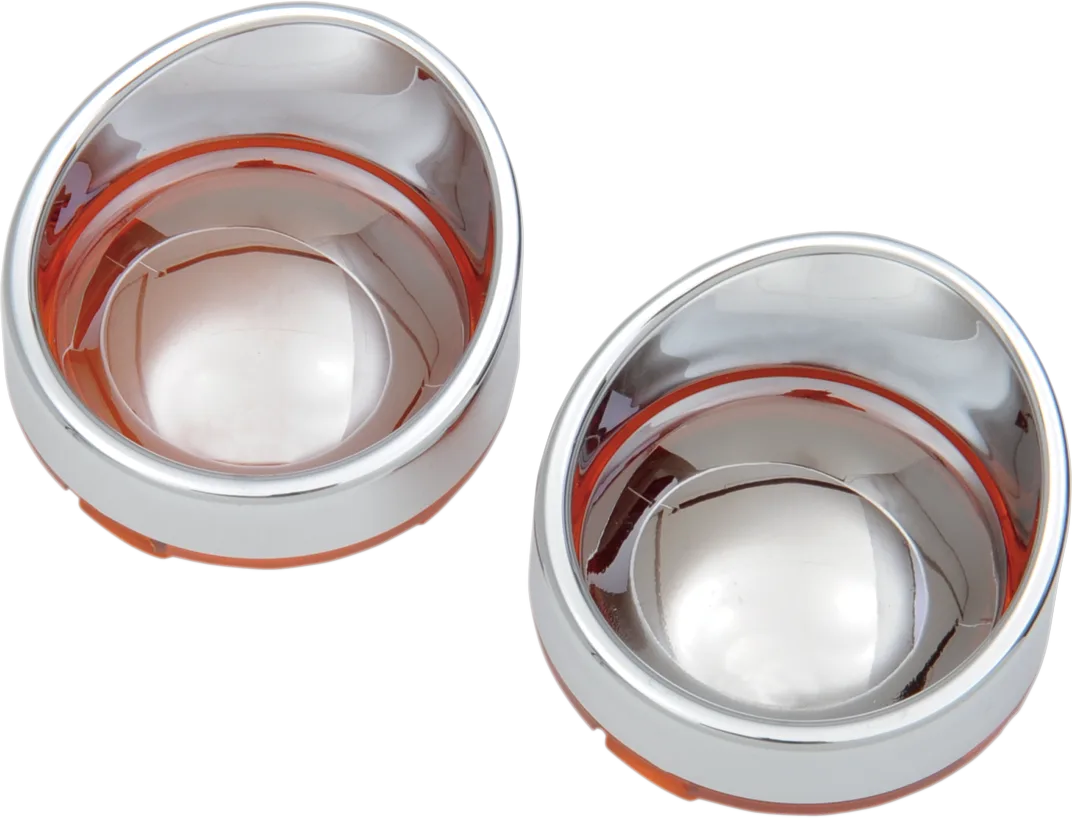 Visor-Style Bezel and Lens for Deuce-Style Turn Signals