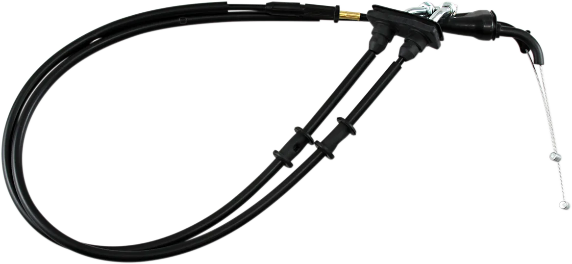 Black Vinyl Throttle Cable
