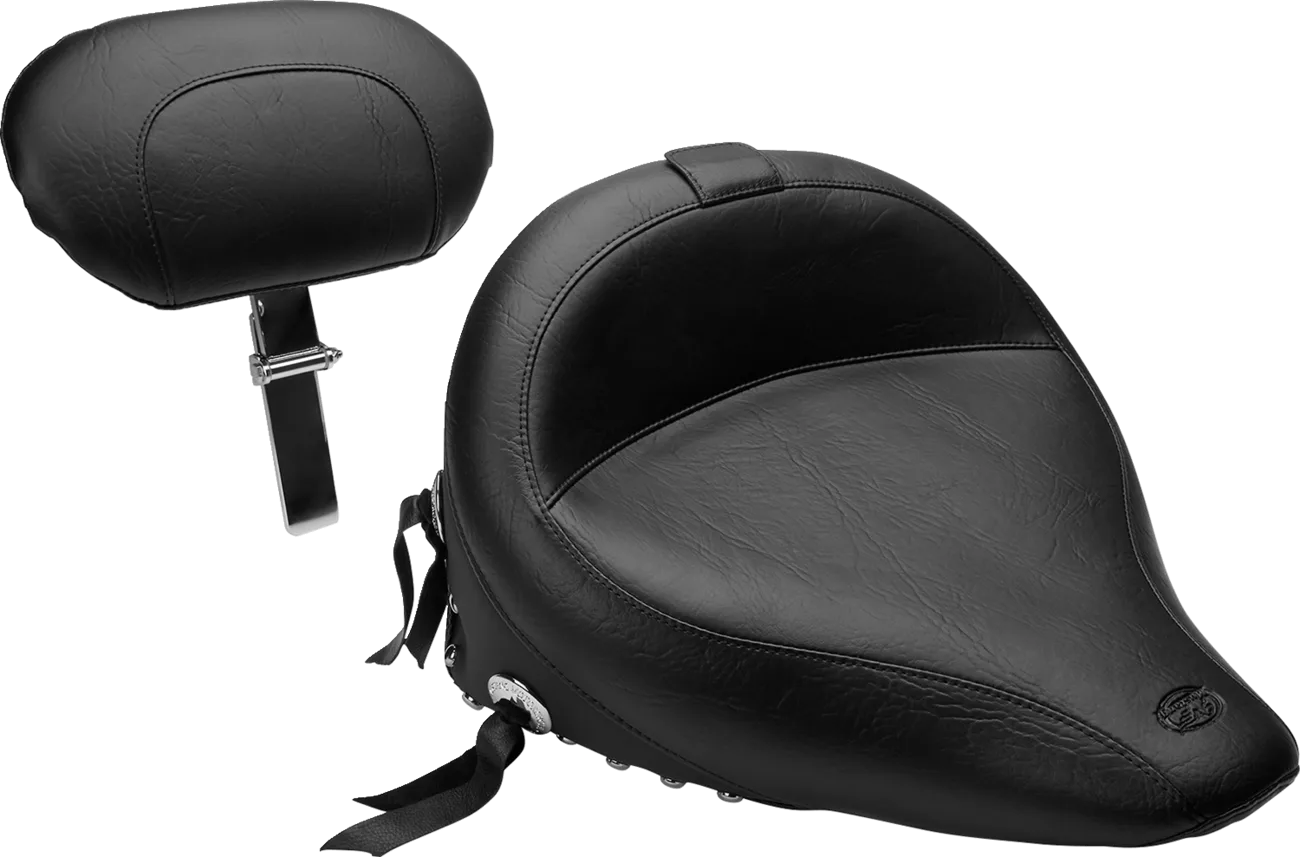Wide Solo Seat with Removable Backrest