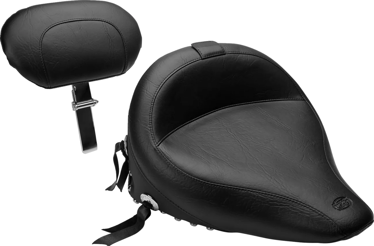 Wide Solo Seat with Removable Backrest