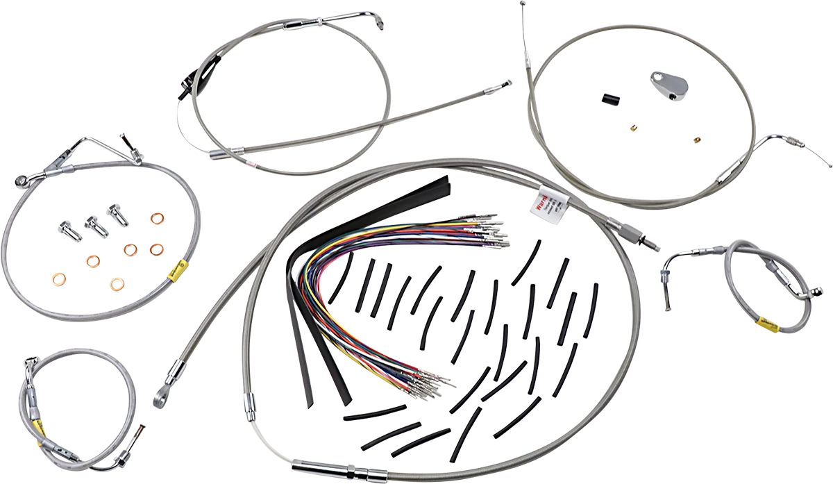 Control Kit for Early Touring Bikes with Bagger Bar Handlebars