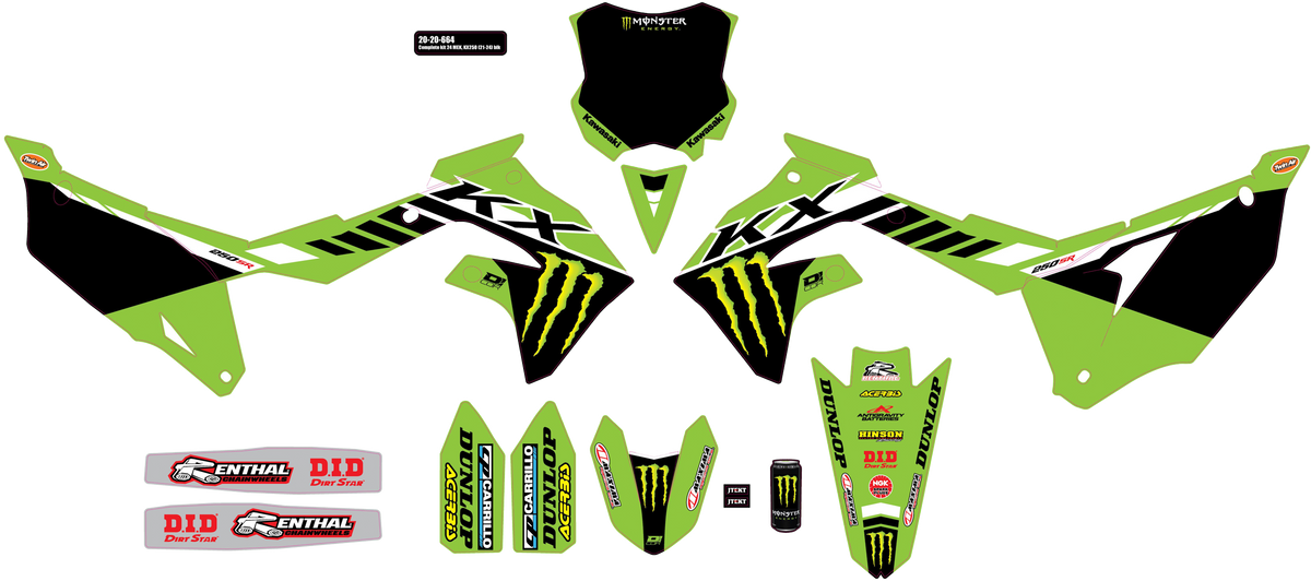 MEK Team Complete Graphics Kit