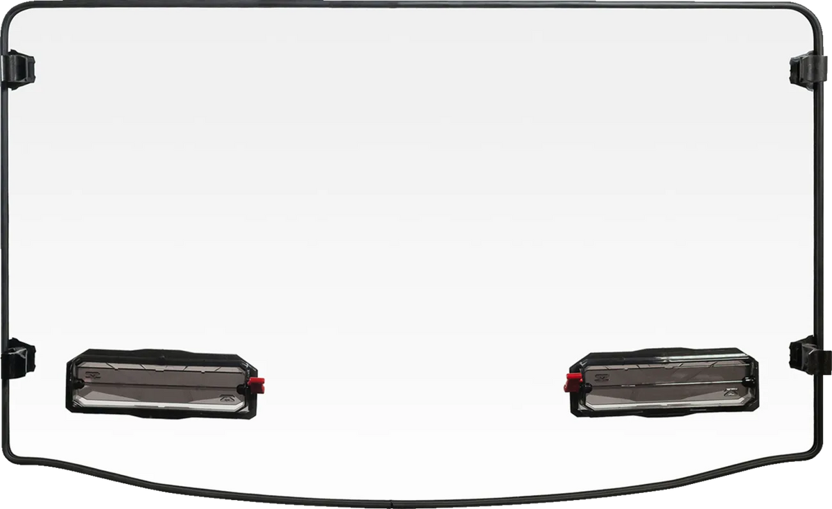 Tool-less Versa-Vent Windshield