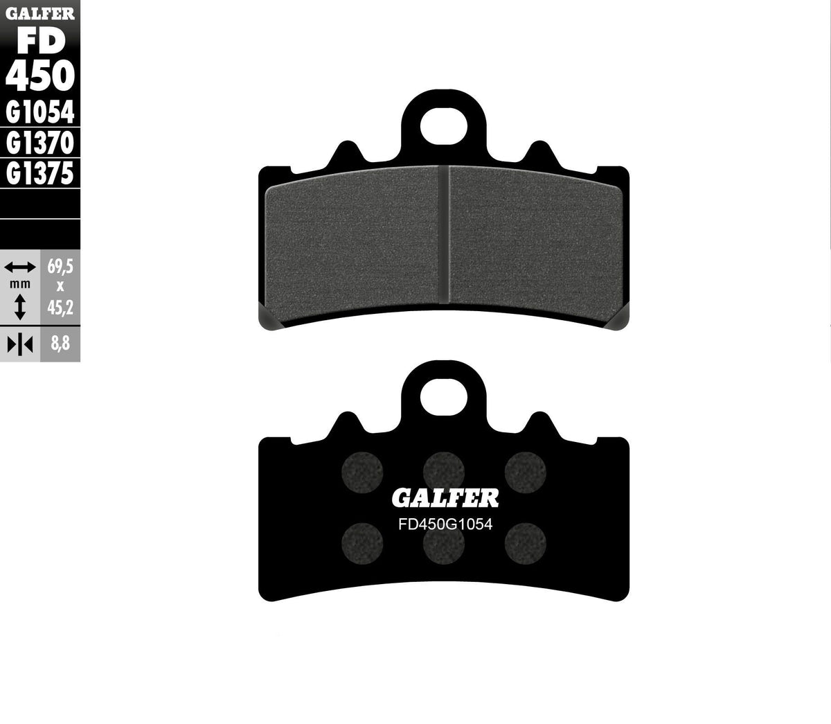 G-Semi-Metallic Brake Pads