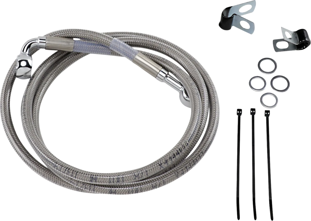 Extended Length Stainless Steel Brake Line Kit