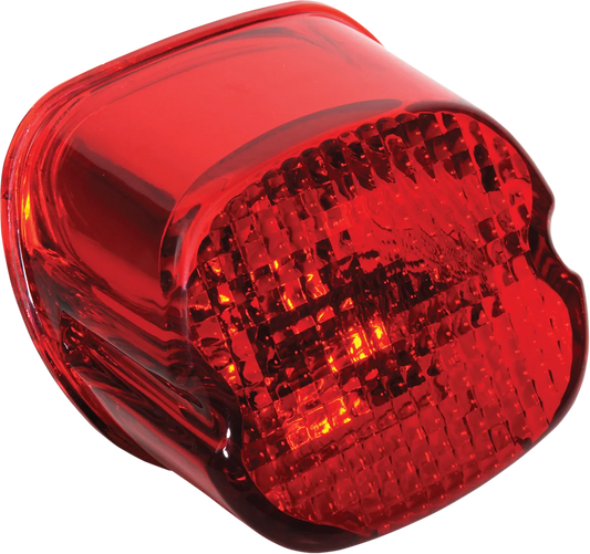Laydown Taillight Lens with Bottom Tag Lens