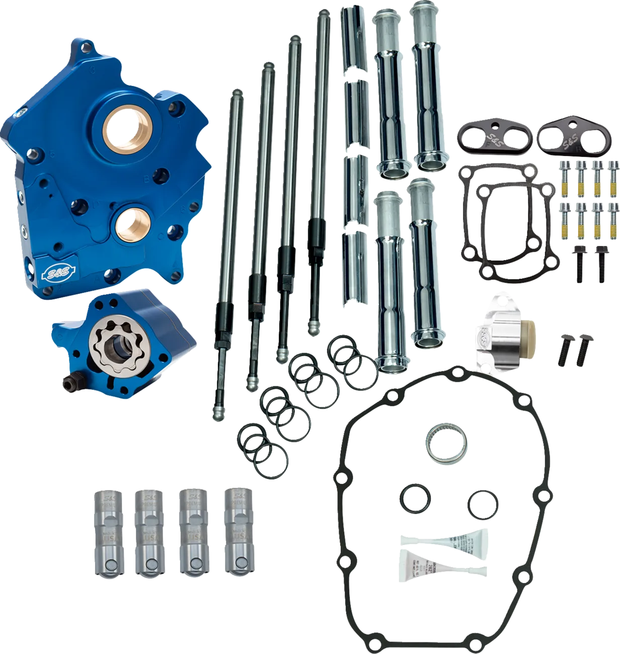 Cam Chest Kit without Cams for Chain Drive M8
