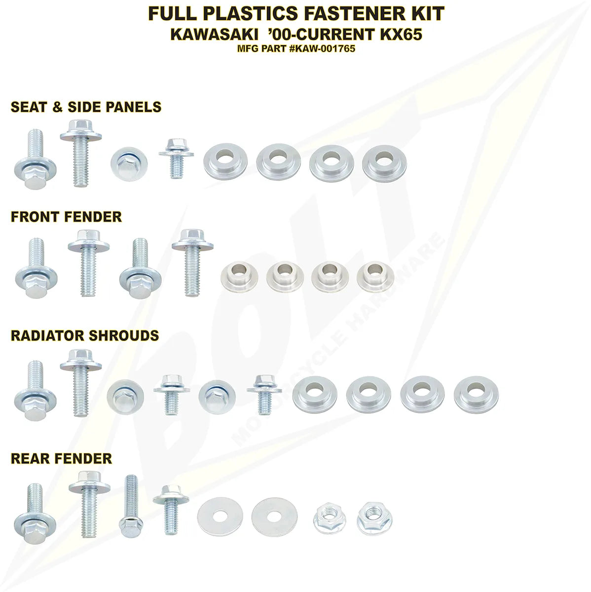 Body Work Fastener Kit