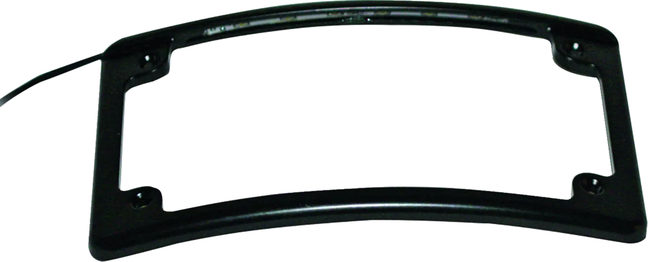 Radius LED License Plate Frame