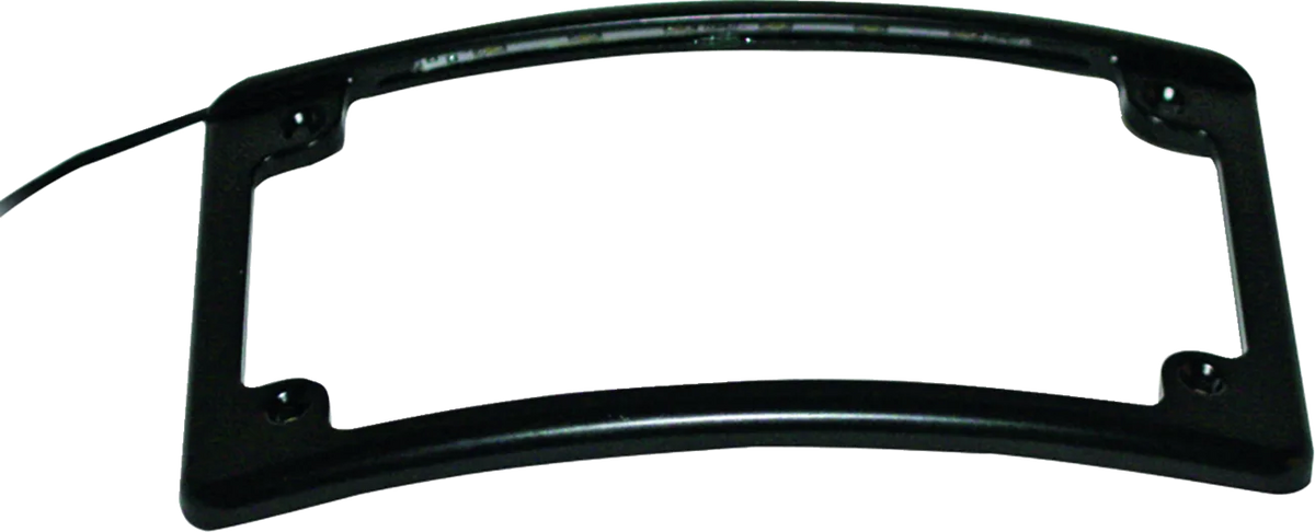 Radius LED License Plate Frame
