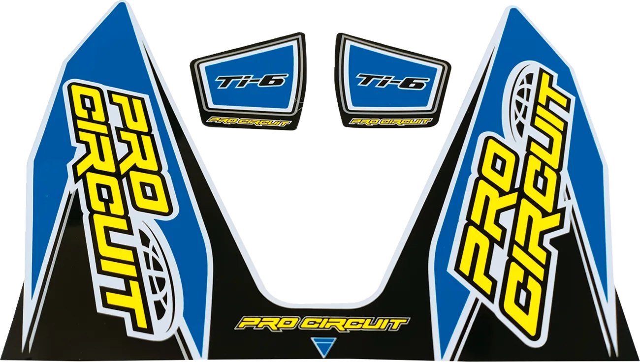 Ti-6 Exhaust Decals