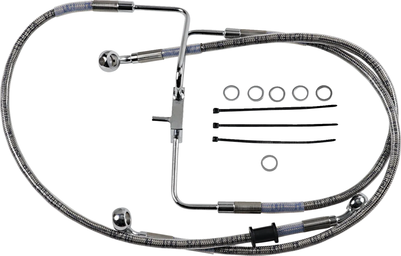Extended Length Stainless Steel Brake Line