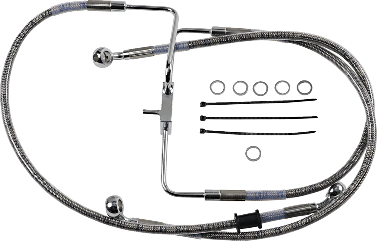 Extended Length Stainless Steel Brake Line