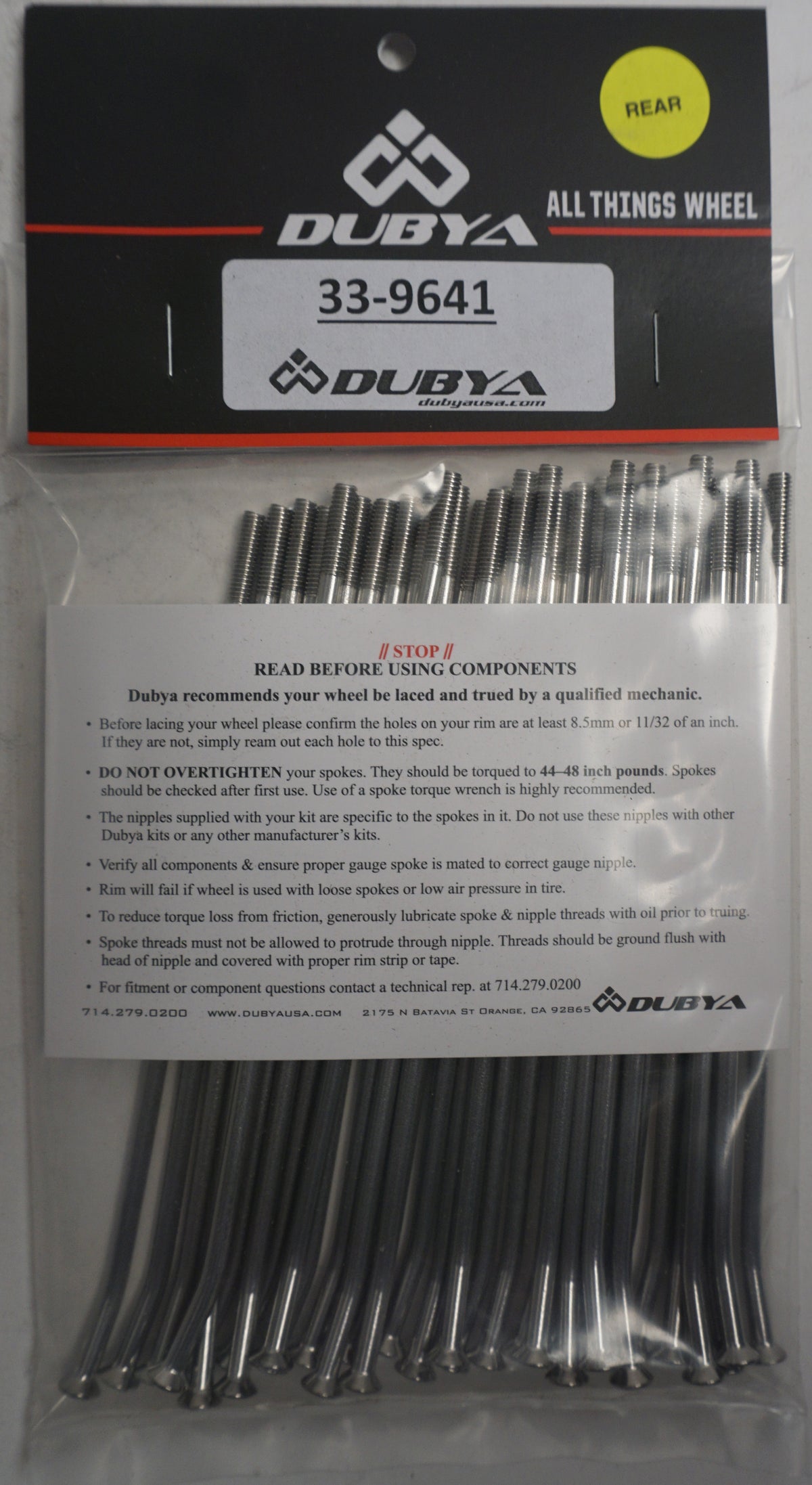 Spoke Kit