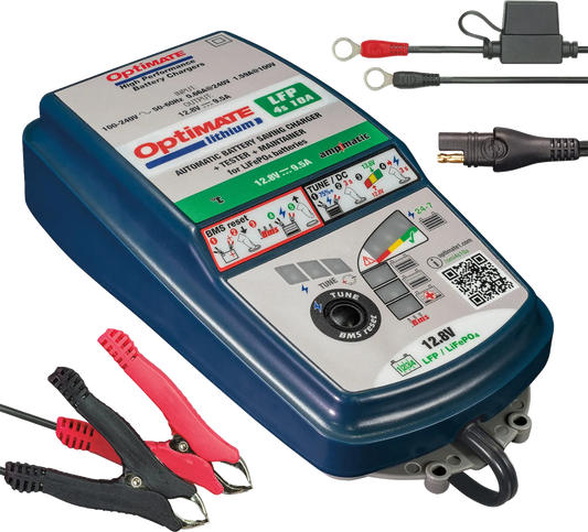 OptiMate™ Lithium LFP 4S Battery Charger and Maintainer