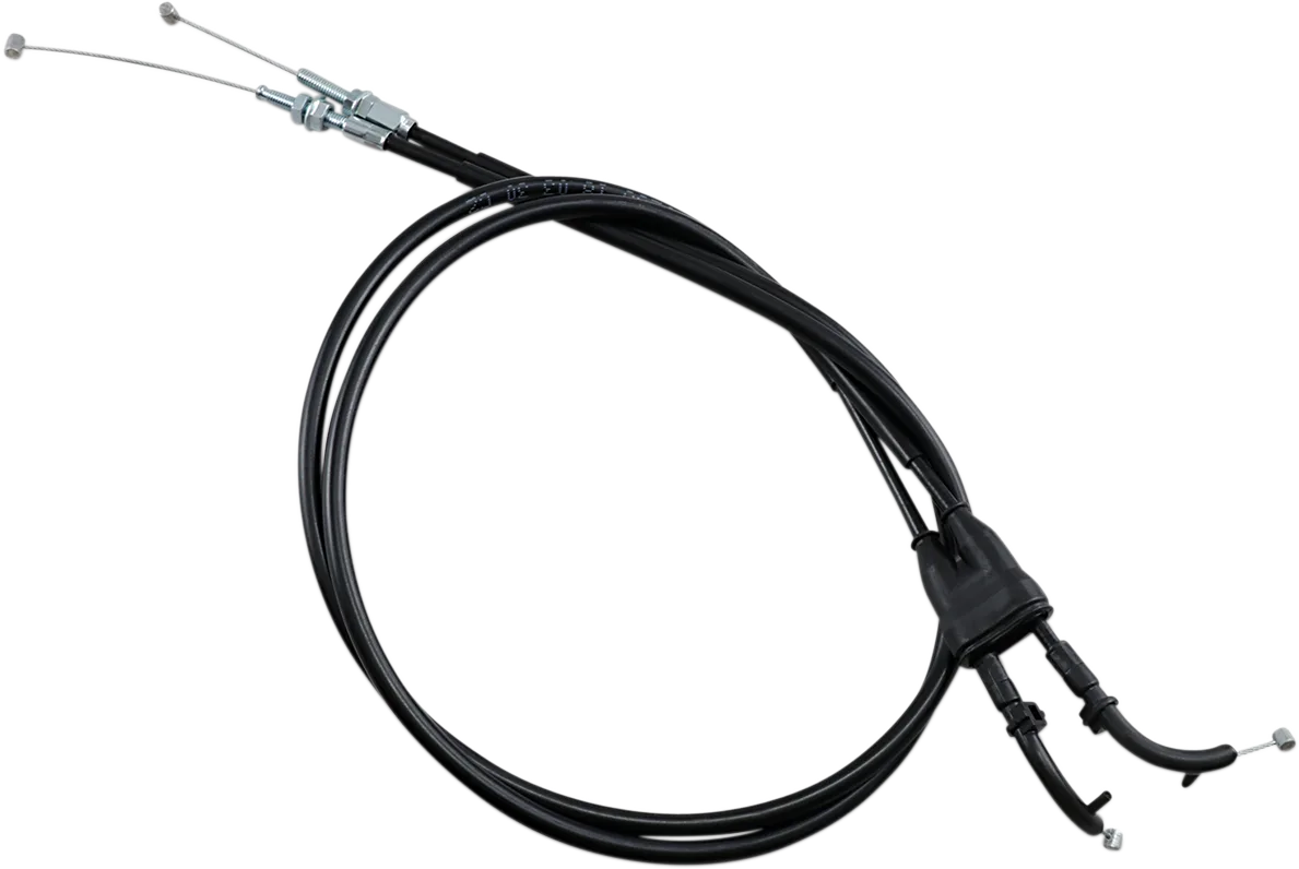 Black Vinyl Throttle Cable
