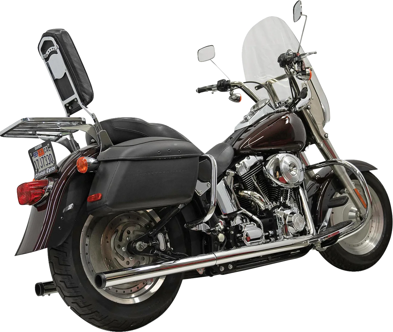 2-into-2 True Dual Drag Pipe Exhaust System