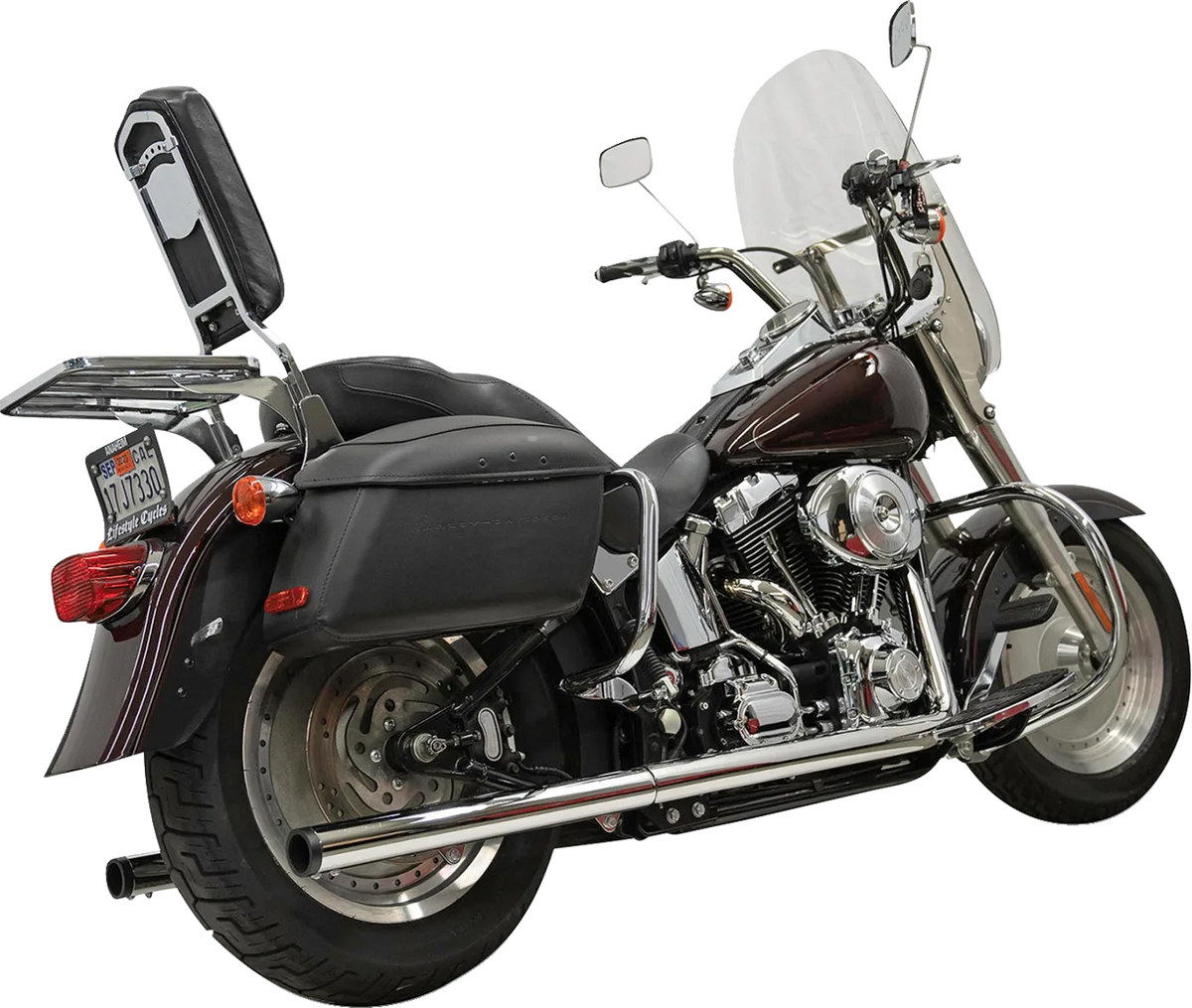 2-into-2 True Dual Drag Pipe Exhaust System