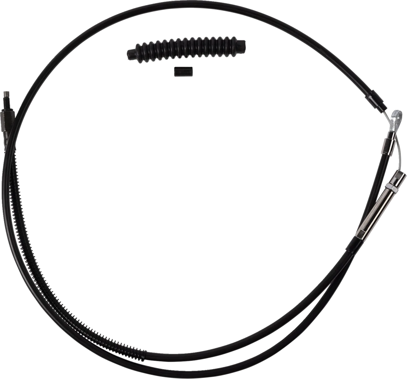High-Efficiency Black Vinyl Clutch Cable