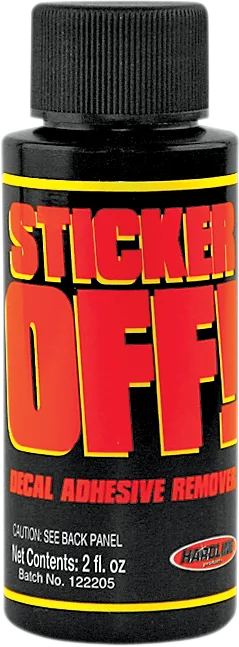 Sticker Off! Decal Adhesive Removal